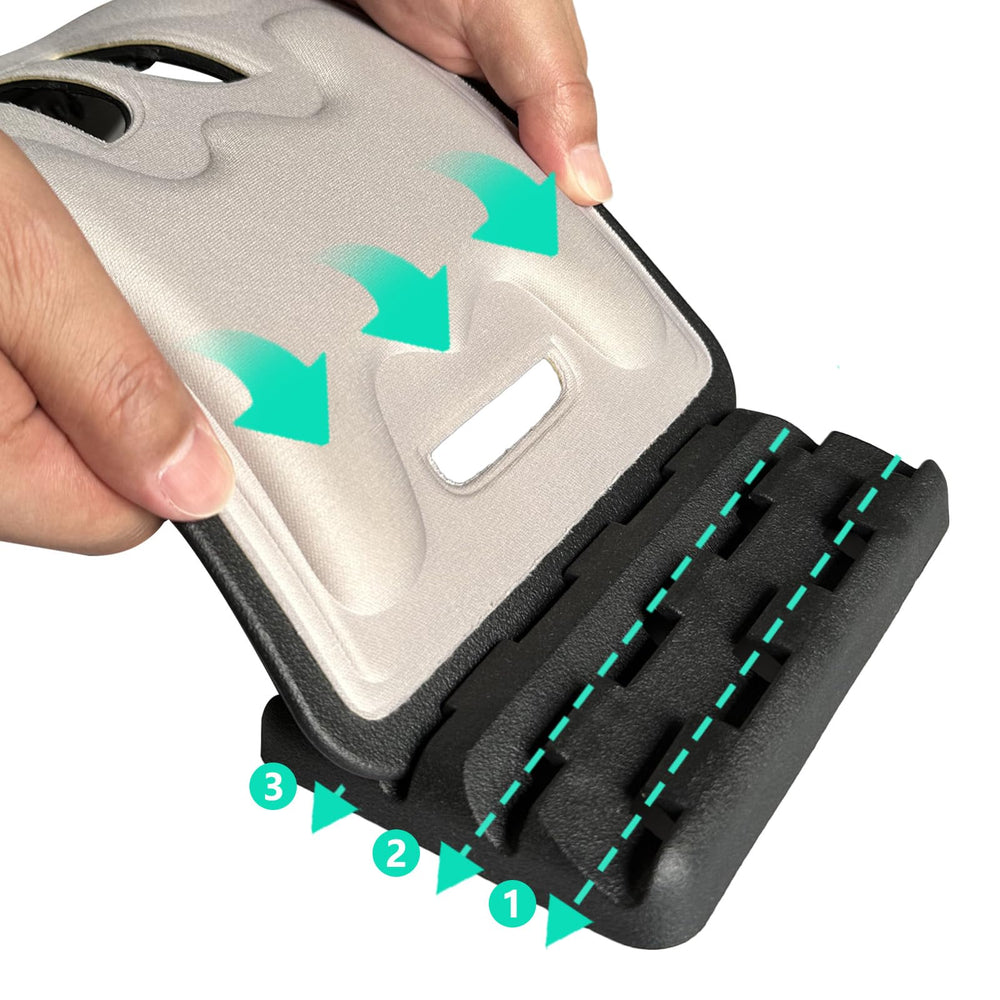 Generic Back Stretcher non-slip base ensures stable placement during use