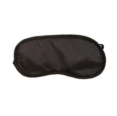 Soft satin blindfold interior provides comfortable wear for long sessions.