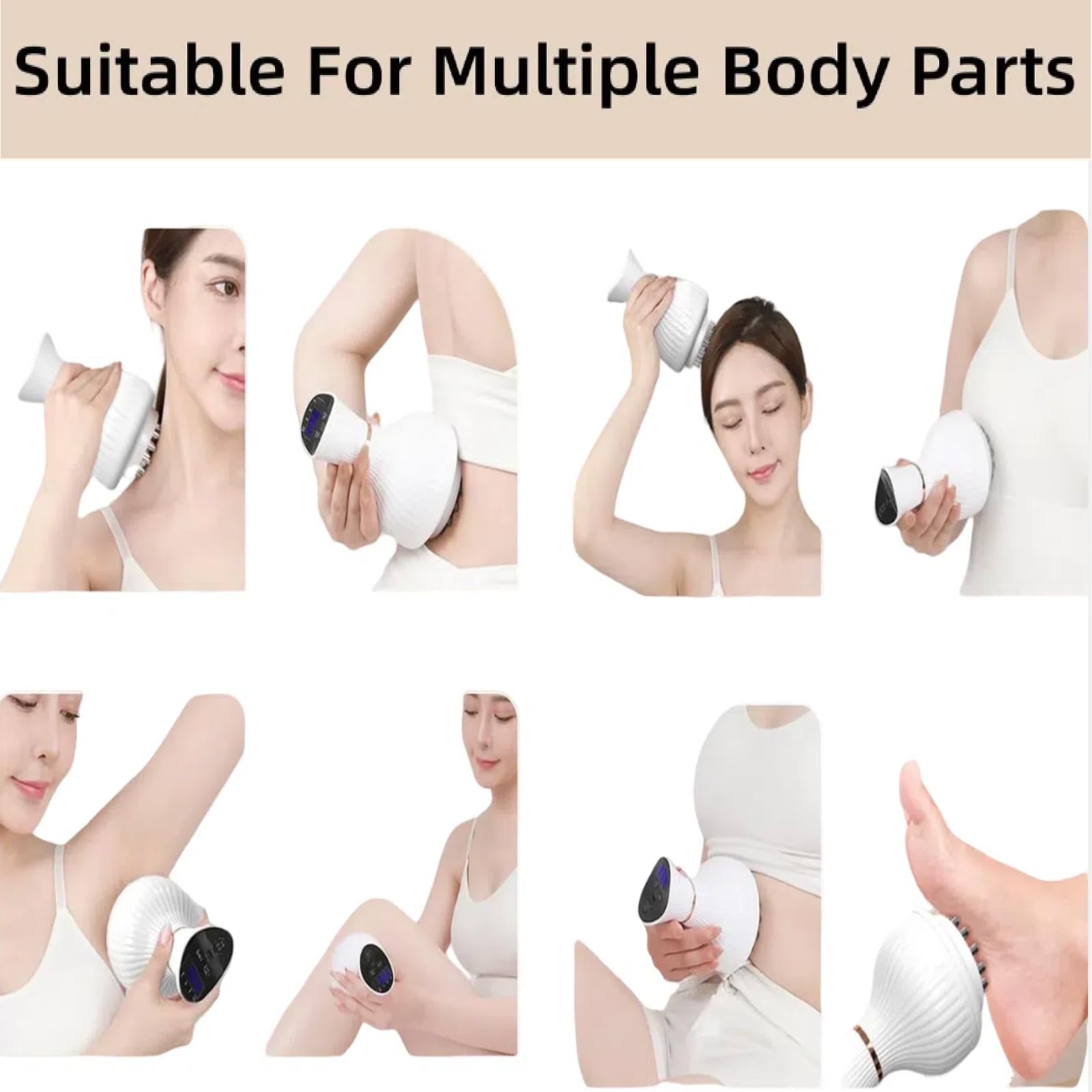 Generic Cleanse 4-In-1 Leg Massager portable wireless design for travel
