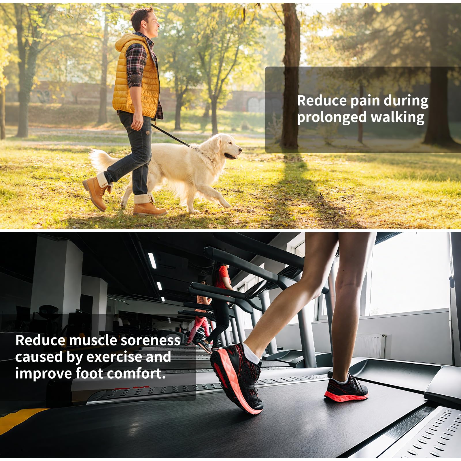 Generic Cloud Soles non-slip design ensures secure footing in shoes.