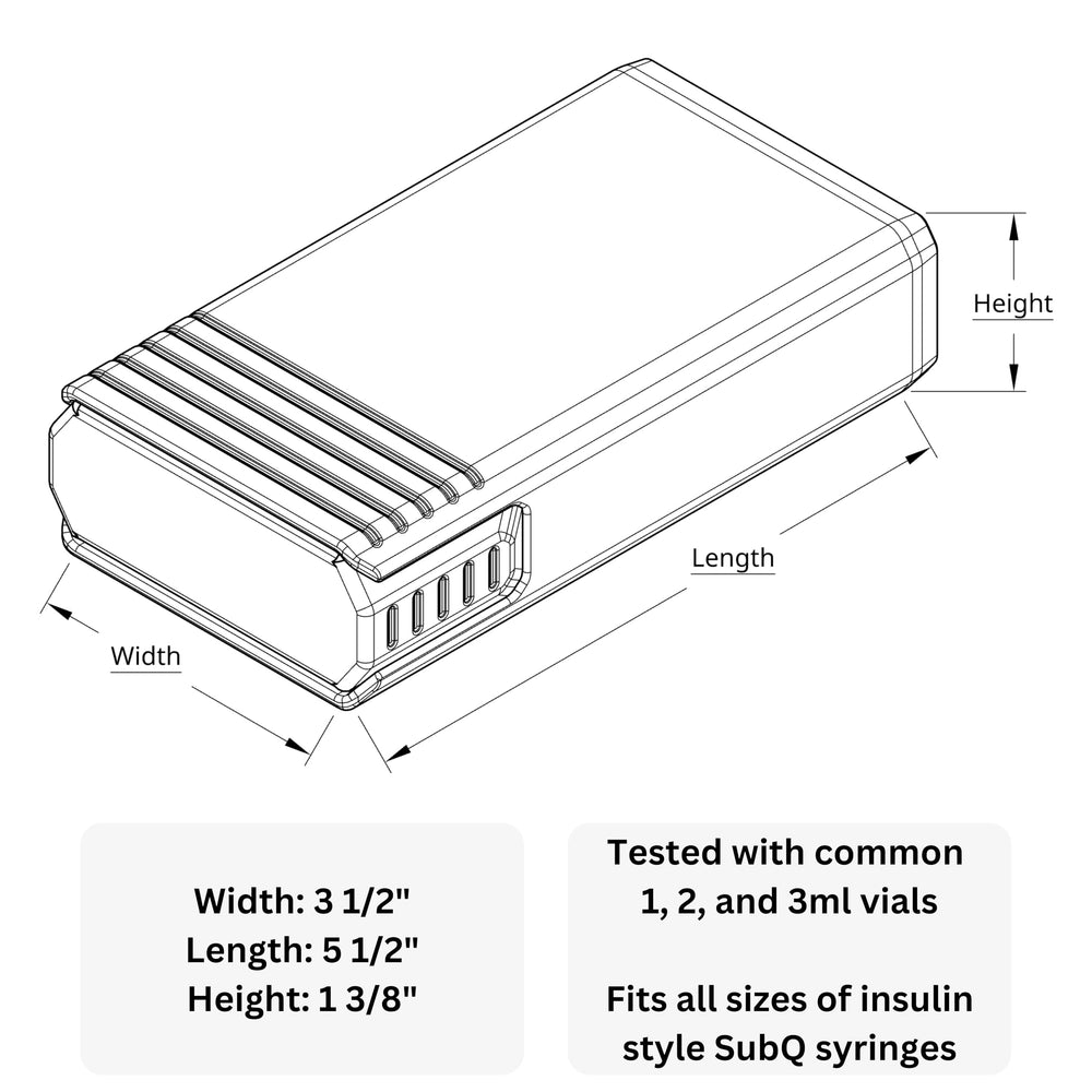 Generic case made from eco-friendly corn-based polymer, lightweight and durable.