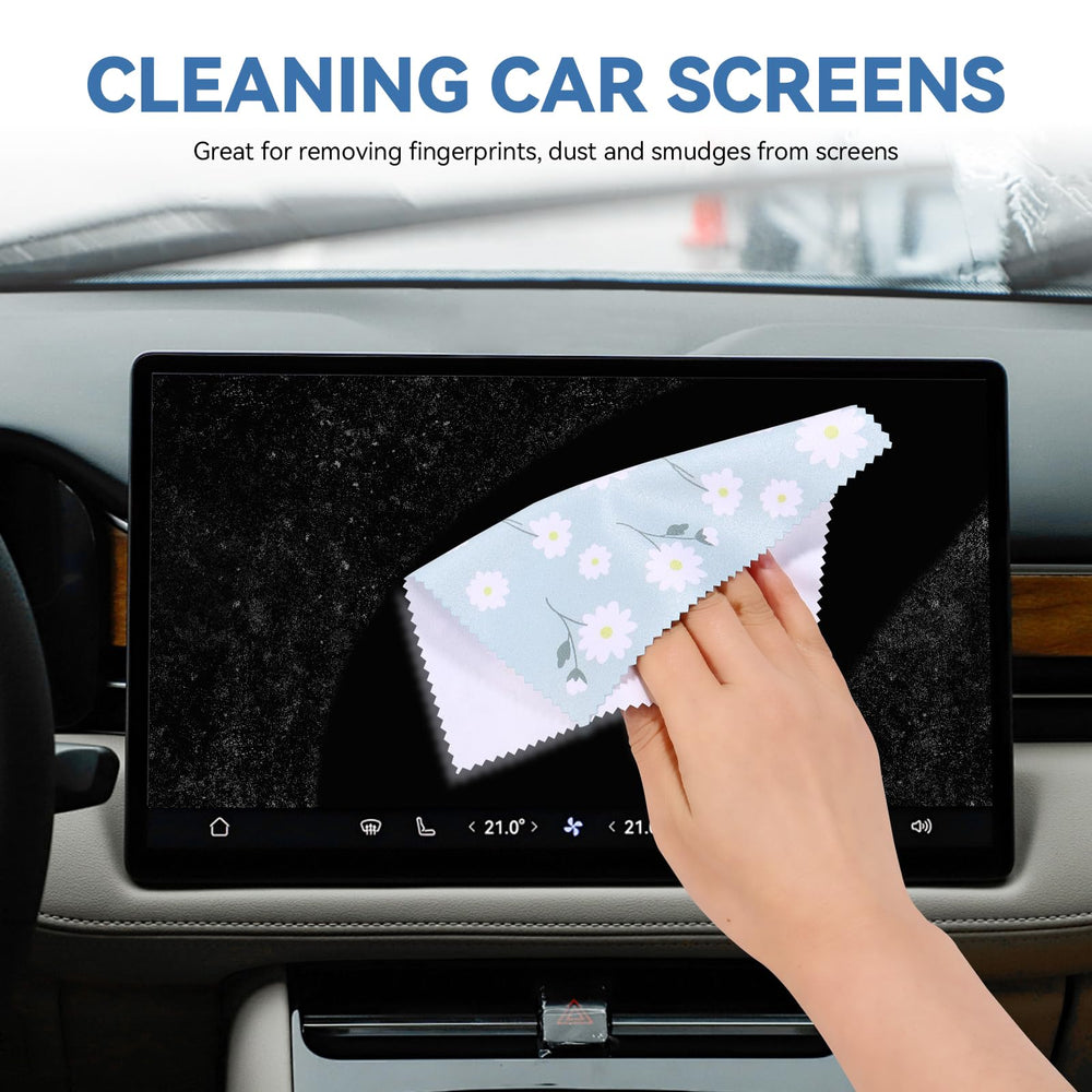 Generic microfiber cloth for lens cleaning and device screens, reusable