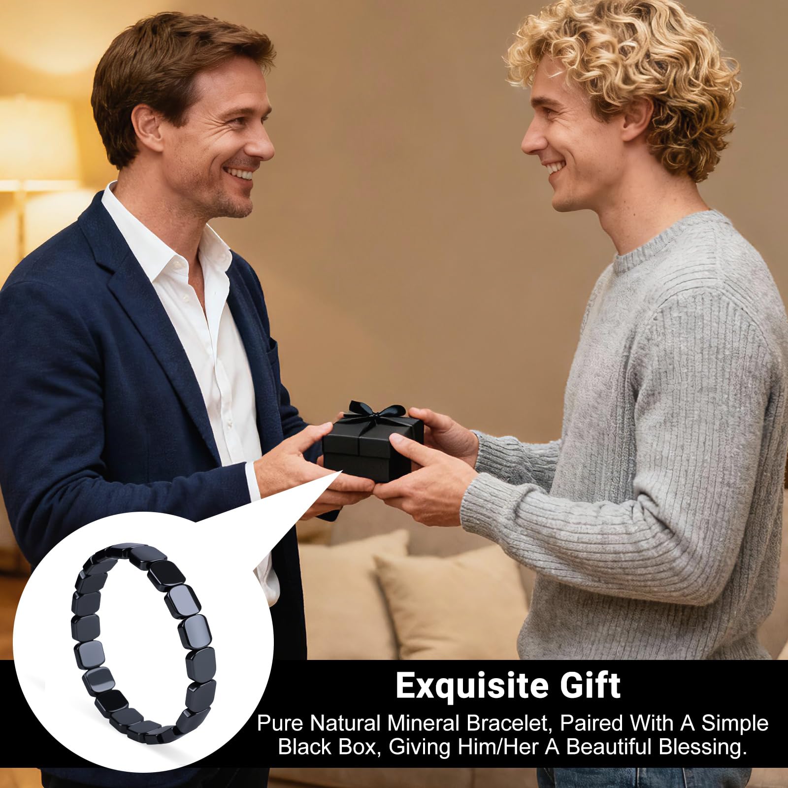 Generic Hematite bracelet highlighting energy and focus for daily routines.