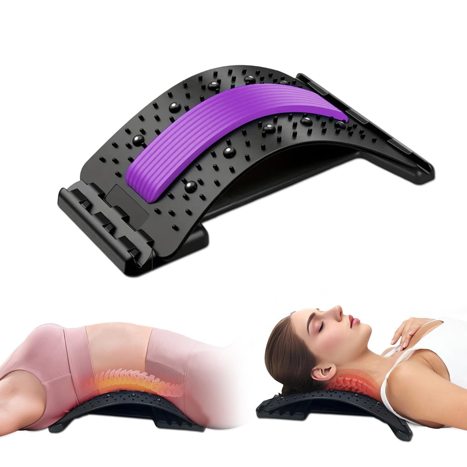 Generic Lumbar Support Board features massage nodes for targeted back relief