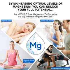 Generic Magnesium Oil Spray nourishes skin with refreshing touch.