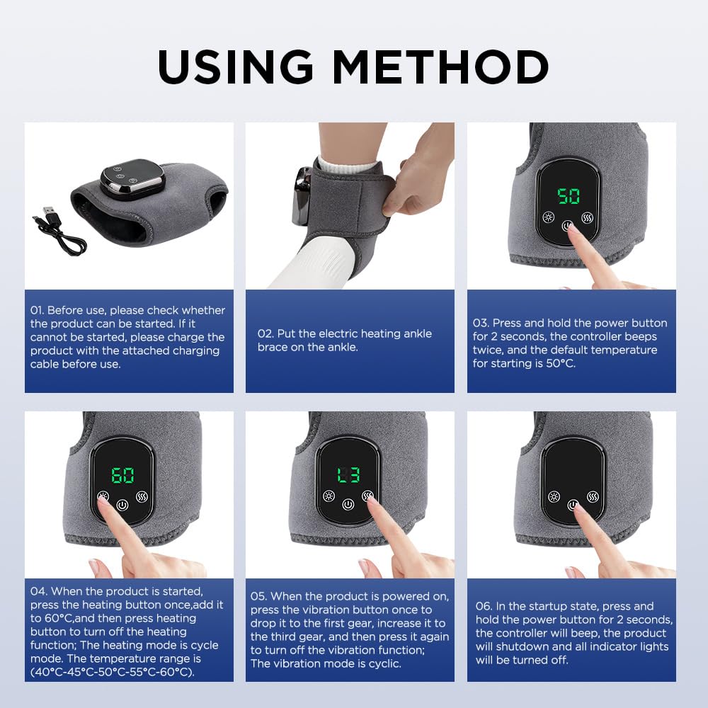 Breathable mesh material of the Generic foot massager
