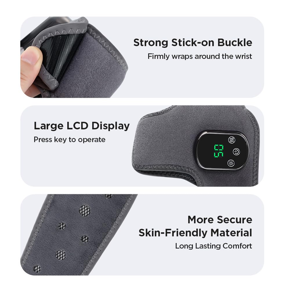 Generic massager in use on foot for targeted coverage