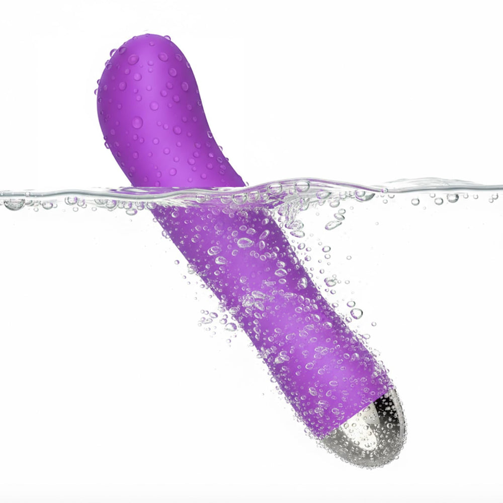 Generic massager's soft silicone surface enhances comfort during use.