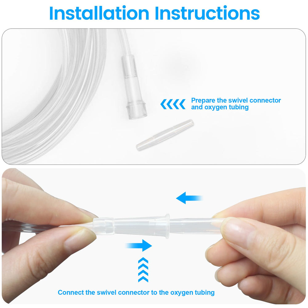 Generic Portable Oxygen Tube Extension — lightweight, versatile for home or travel use.