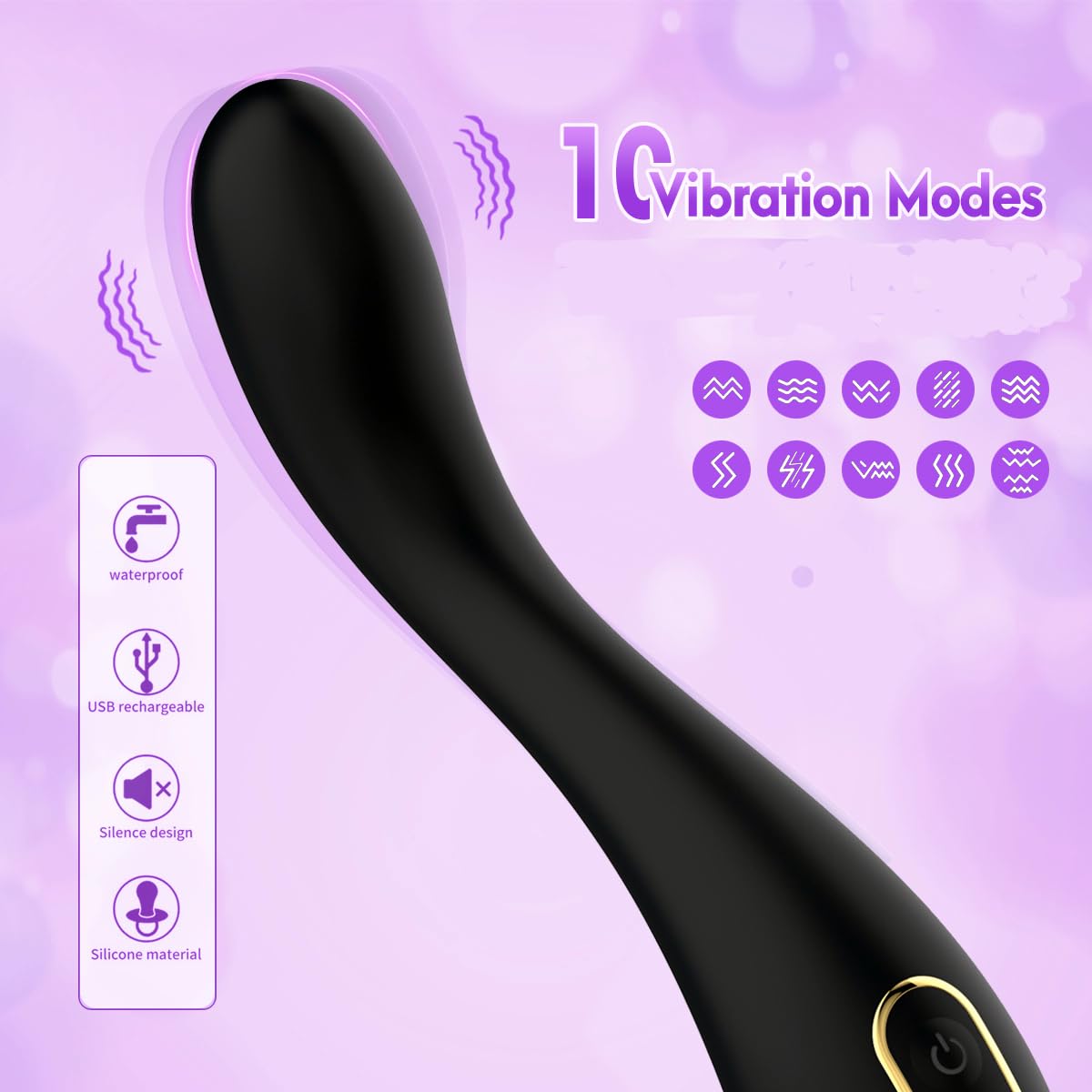 Generic Portable Travel Massage Rod highlights ergonomic grip for comfortable sessions