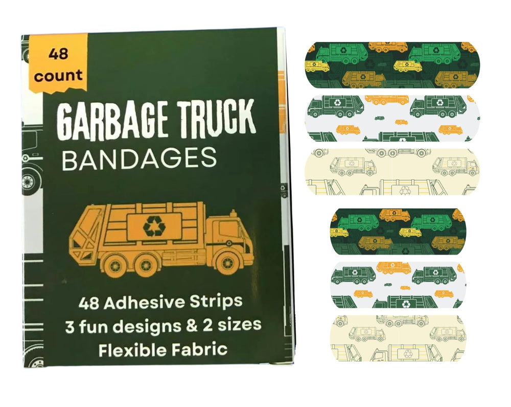 Generic sterile adhesive bandages in assorted sizes provide clean, protected coverage for minor injuries.