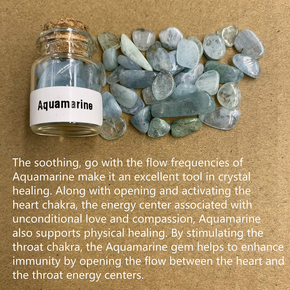 Generic tigers-eye turquoise glass bottle adds color contrast for inspiration.