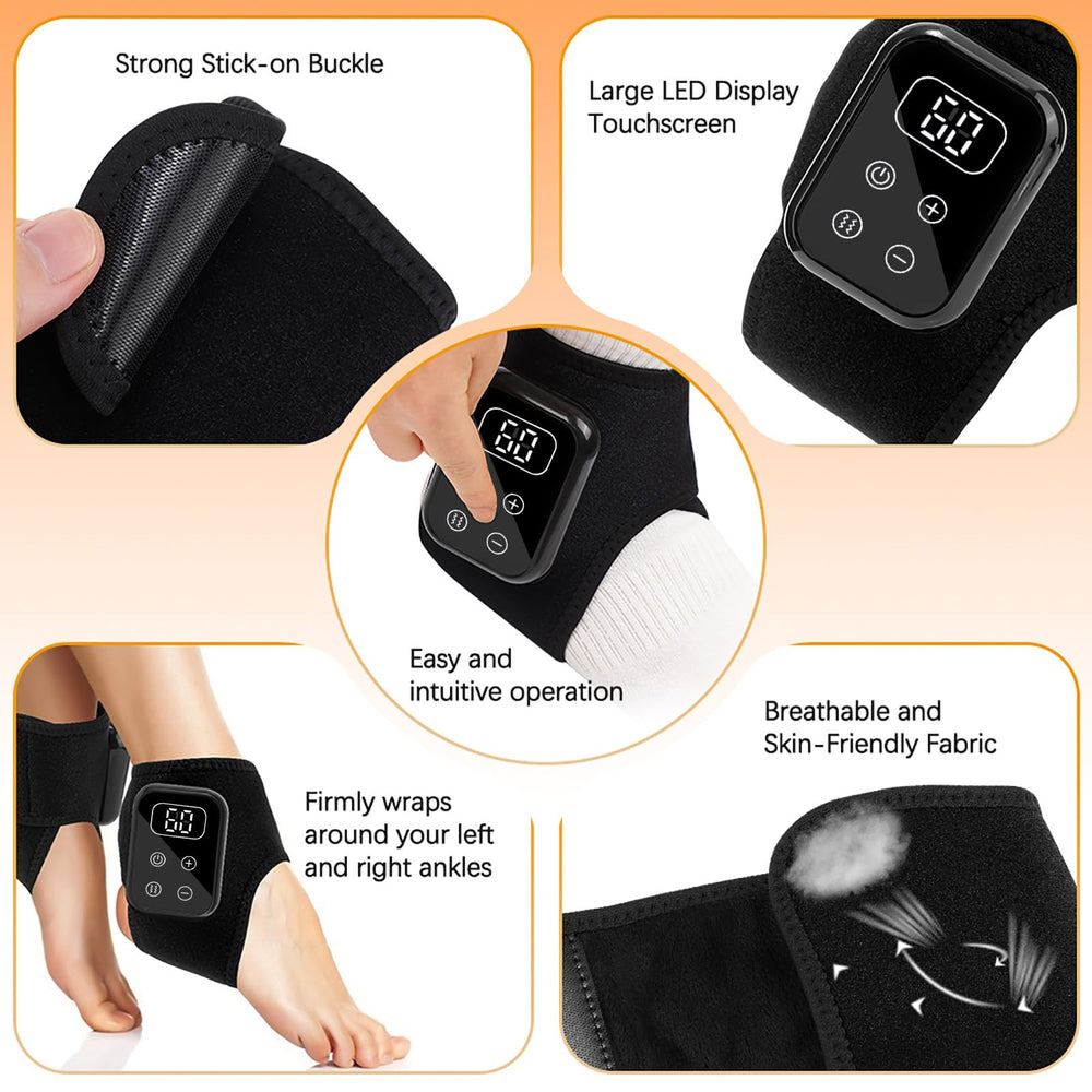 Generic portable foot massager compact design for home and travel