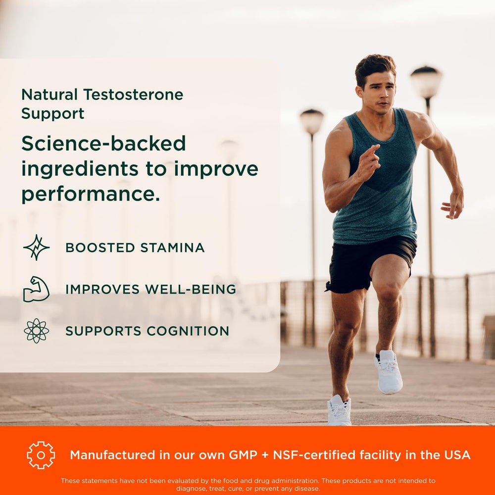 Genius Brand Genius Test capsules closeup suggests lean muscle support and energy potential.