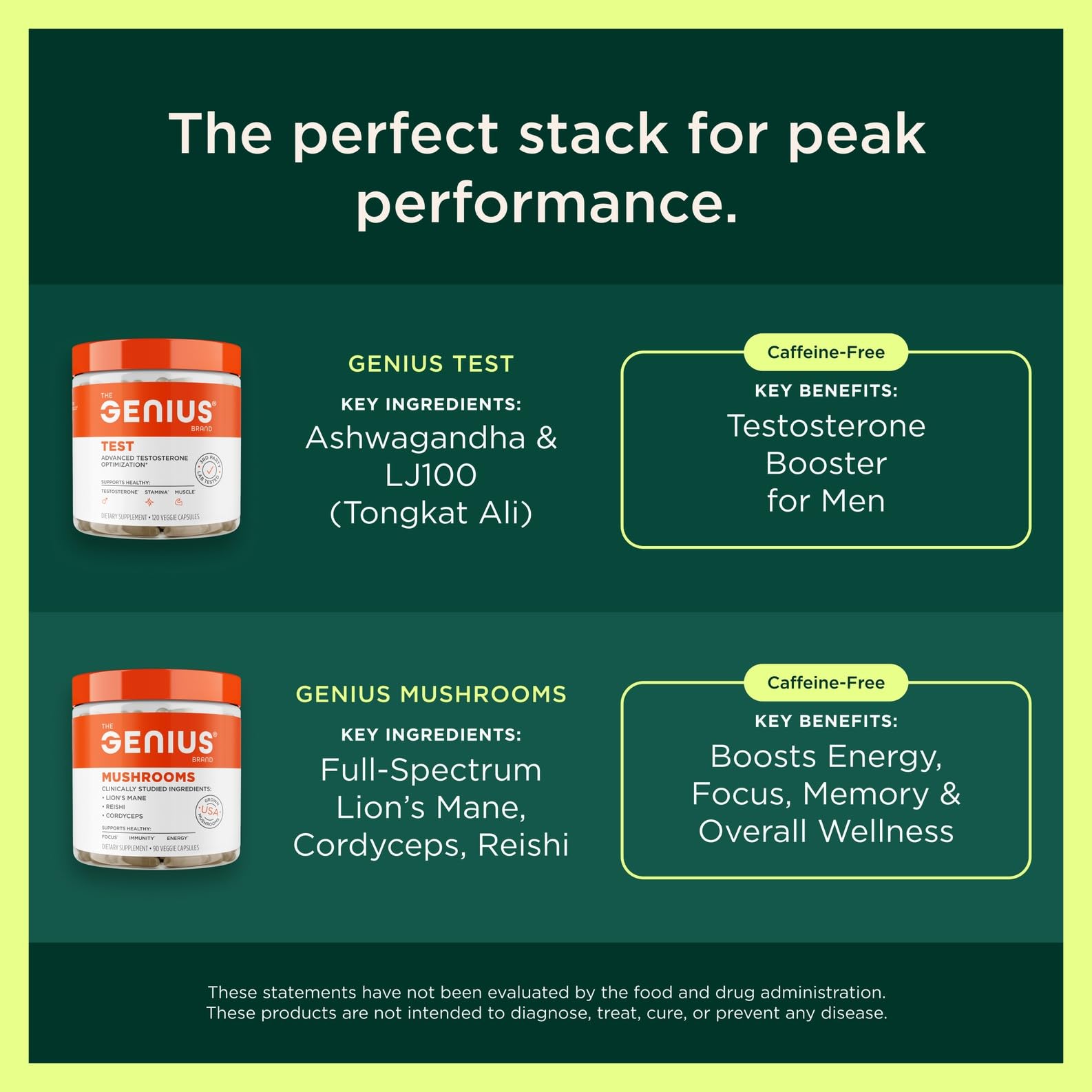 USA-made emblem on Genius Estrogen Balance bottle