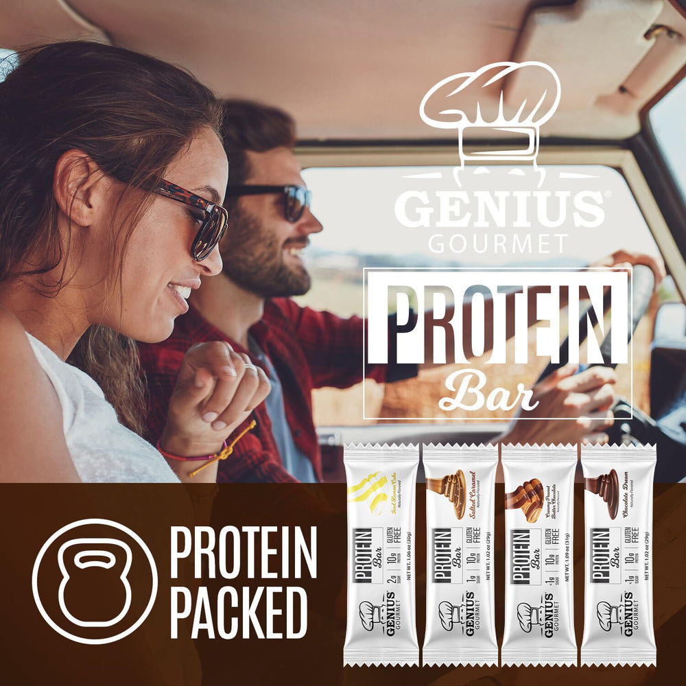 Family-friendly snack moment featuring Genius Gourmet bars