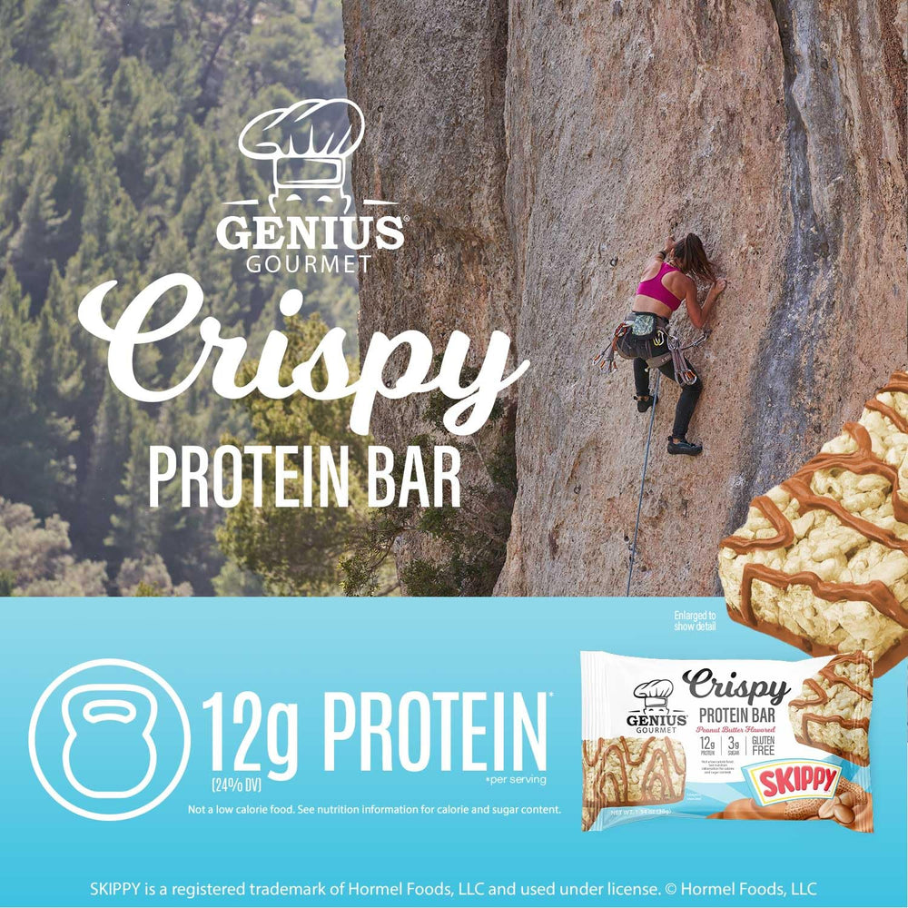 Genius Gourmet SKIPPY on-the-go pack, an easy travel snack for daily routines.
