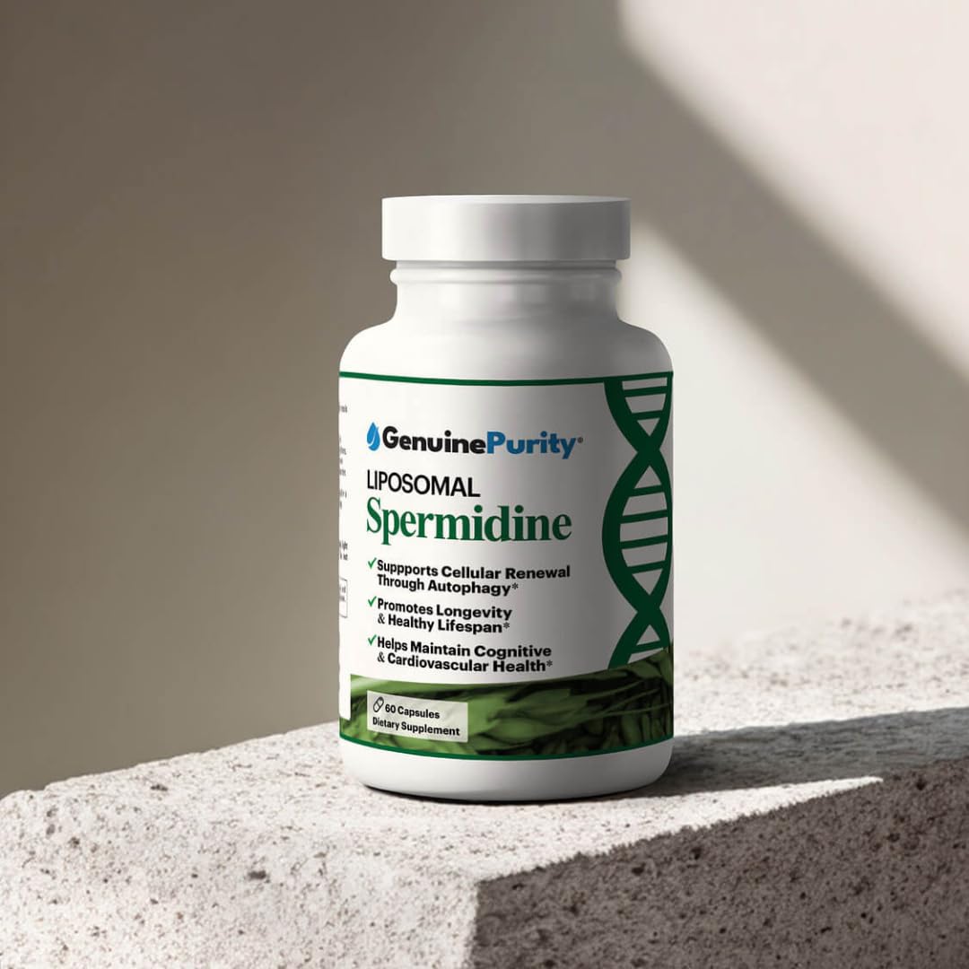 GenuinePurity ingredients panel shows non-GMO wheat germ extract for nourishment