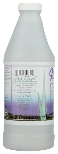 Georges Aloe served in a glass, ideal for a light, plant-based sip.