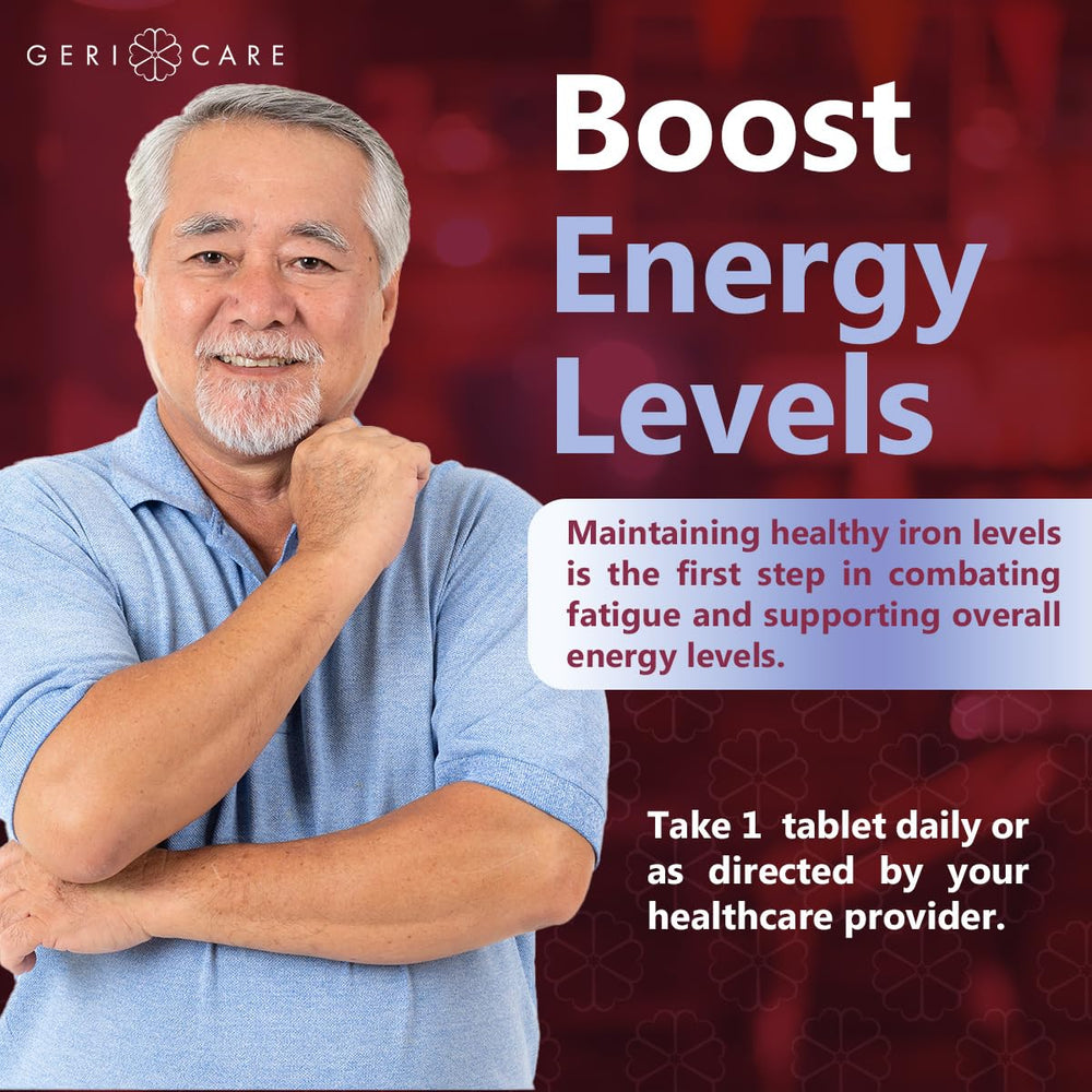 Gericare 100-count packaging emphasizes value and convenience.