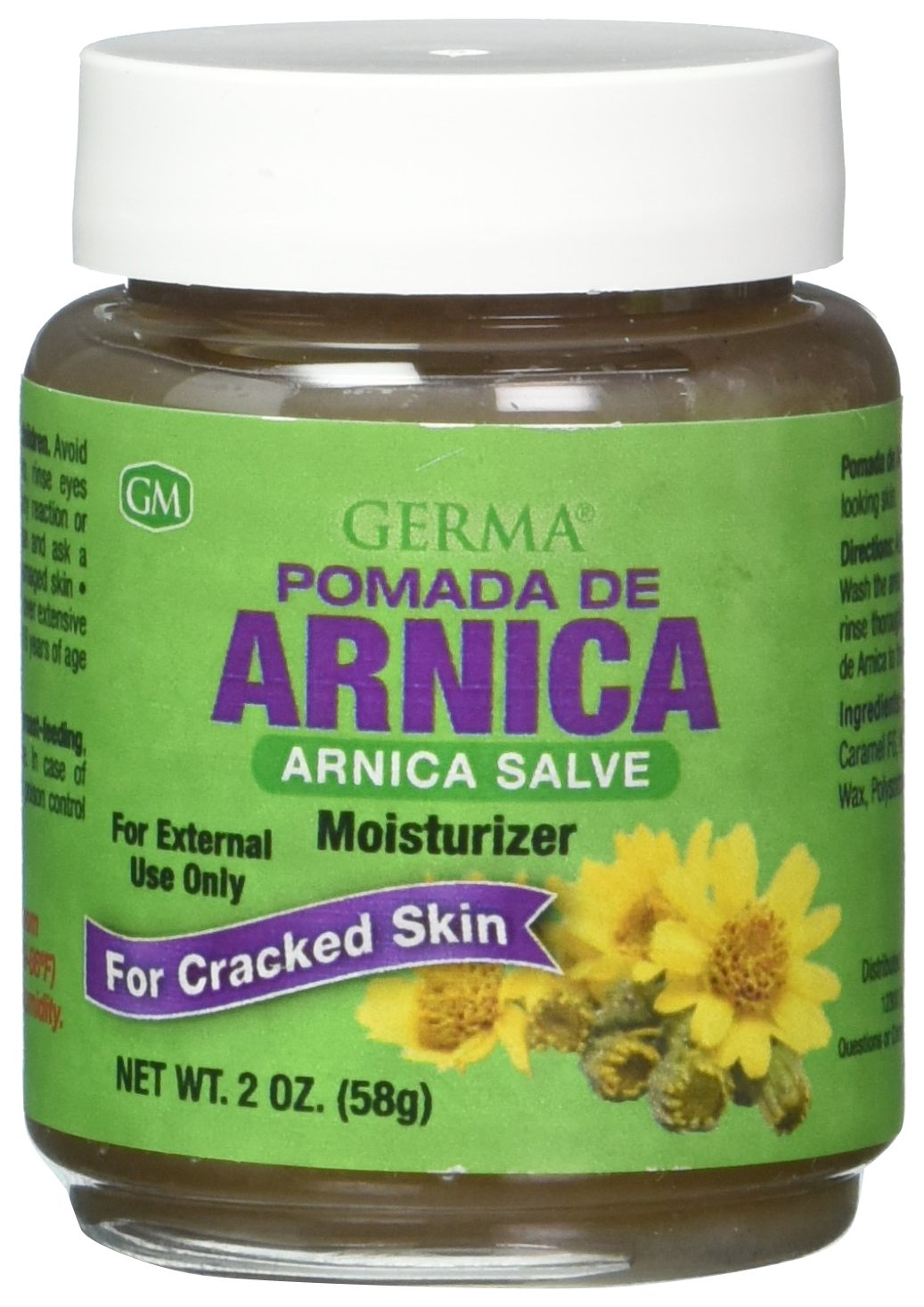 Germa Arnica Ointment Black bottle front view for daily skin care