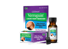 Germa Verrugin líquido, botella 14 ml, fácil de usar para tratamiento externo de verrugas.