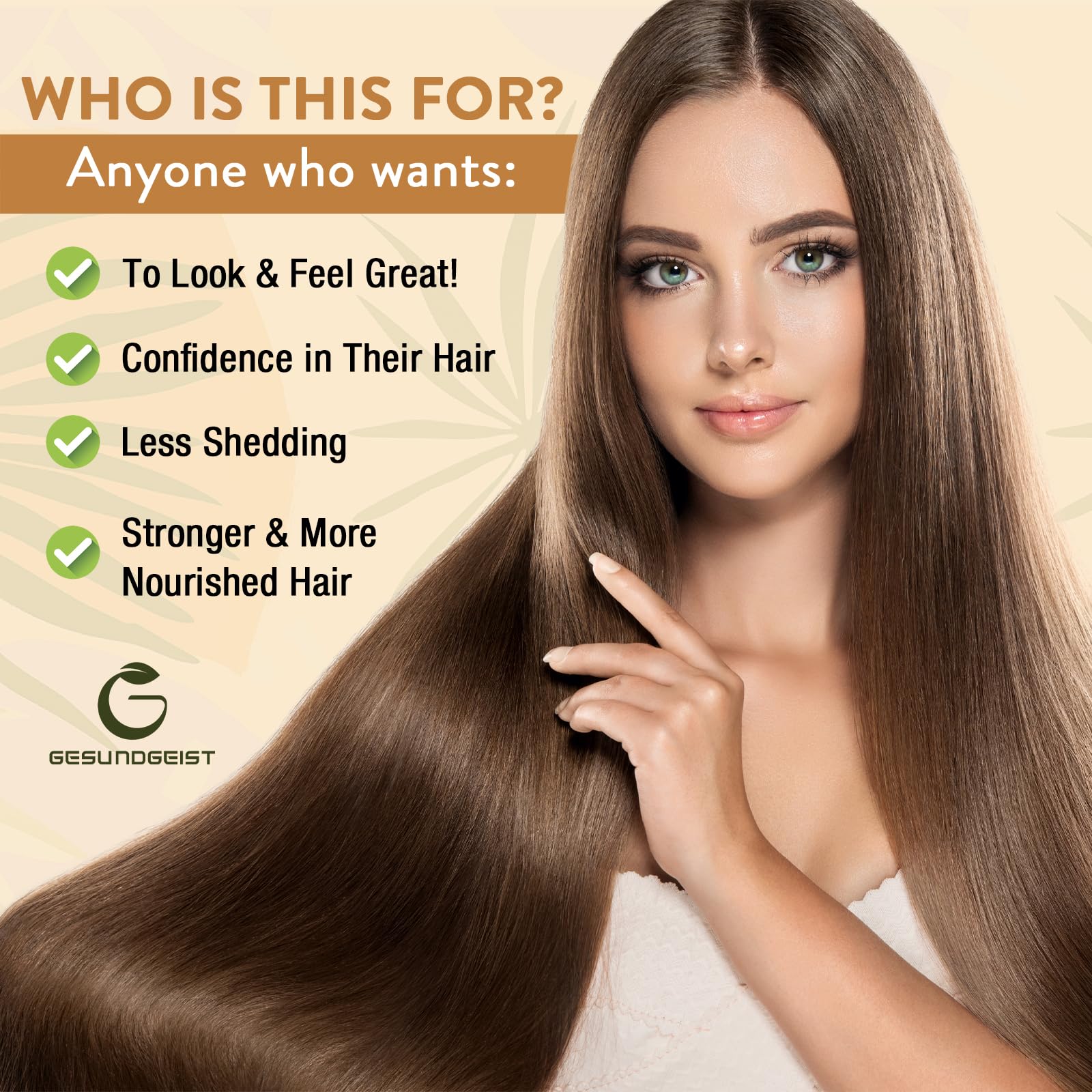 Gesundgeist Saw Palmetto capsules closeup highlighting the product focus.