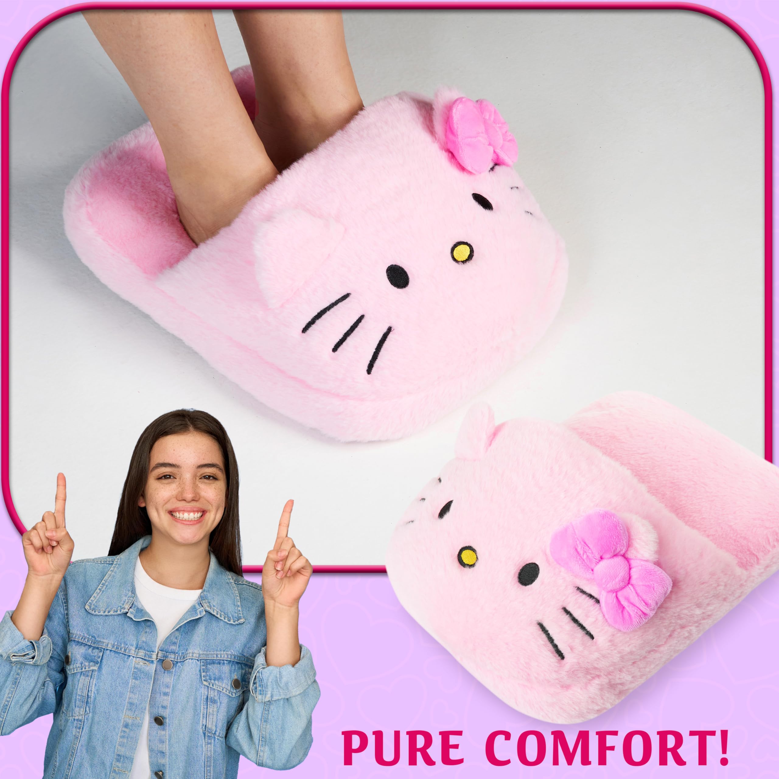 Get Trend Hello Kitty foot warmer one size fits most