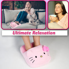 Get Trend Hello Kitty foot warmer pink interior comfortable for home use