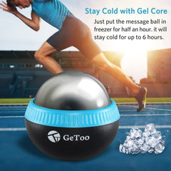 GeToo Cryosphere detachable roller ball for versatile cold and warm therapy.