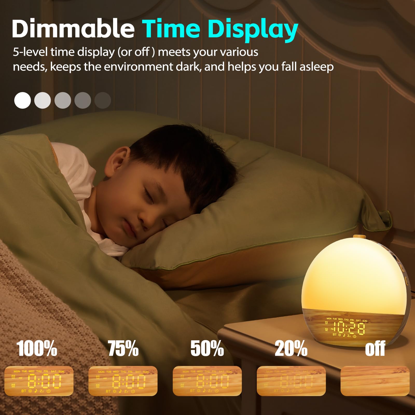 Geuuap sleep sounds speaker offering soothing bedtime audio.