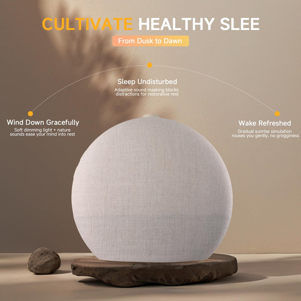 Geuuap Sunrise Clock backup battery preserves alarms during outages