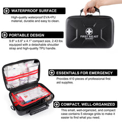 Gevoke 410-piece detachable shoulder strap highlights portable design for camping and car trips