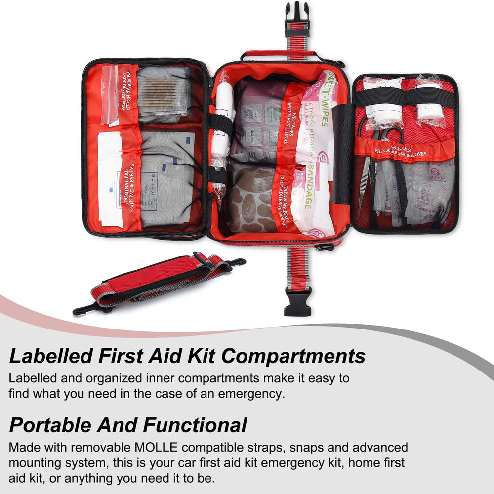 GEVOKE MOLLE system compatibility enables versatile carrying.