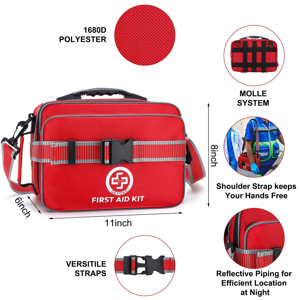 GEVOKE Large-capacity, refillable design keeps essentials up to date.
