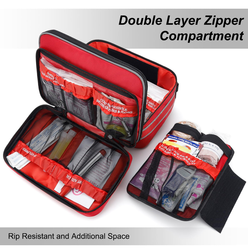 GEVOKE Professional 500-piece kit compartments labeled for easy finding.