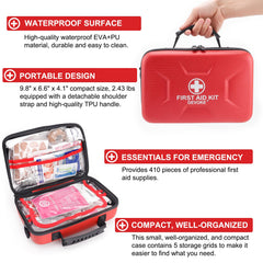 Gevoke waterproof EVA case surface highlighting rugged durability
