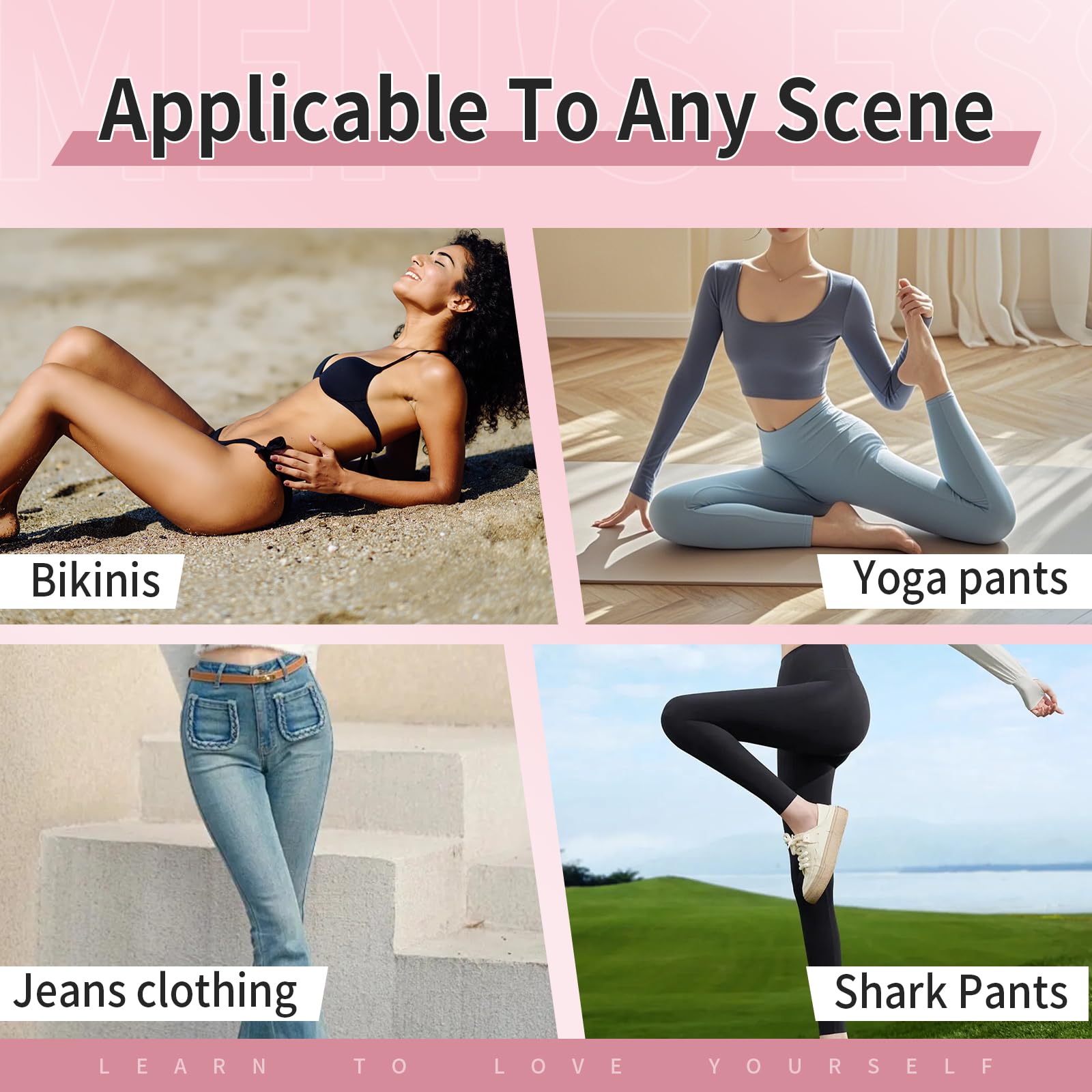 Gexloryn invisible underwear guard provides discreet coverage under swimsuits.