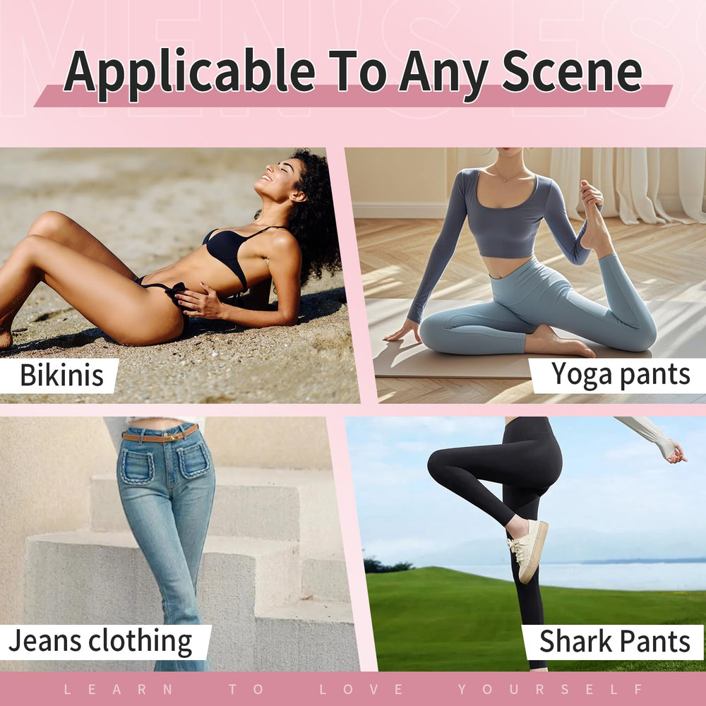Gexloryn invisible underwear guard provides discreet coverage under swimsuits.