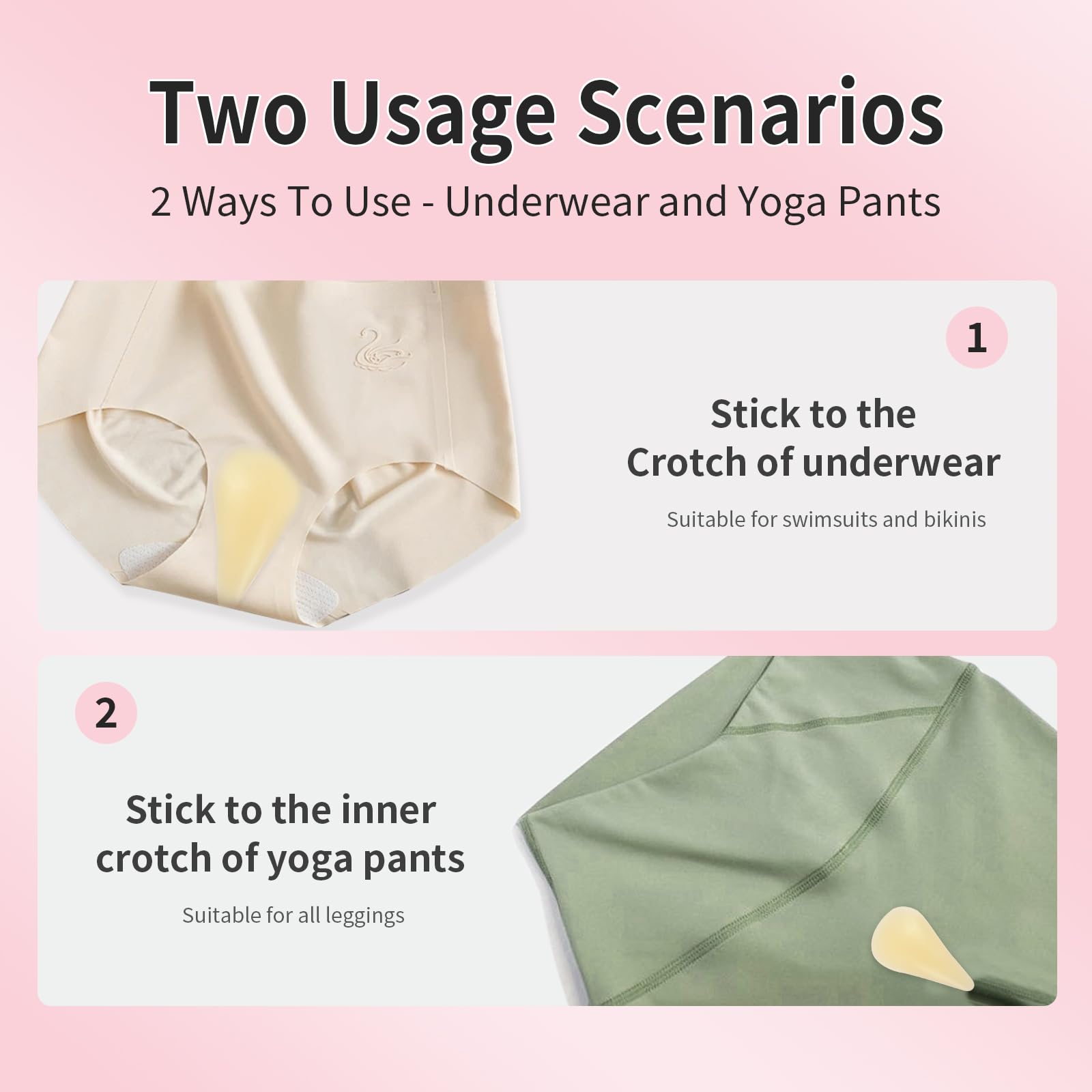 Gexloryn reusable silicone pads are easy to clean and reuse.