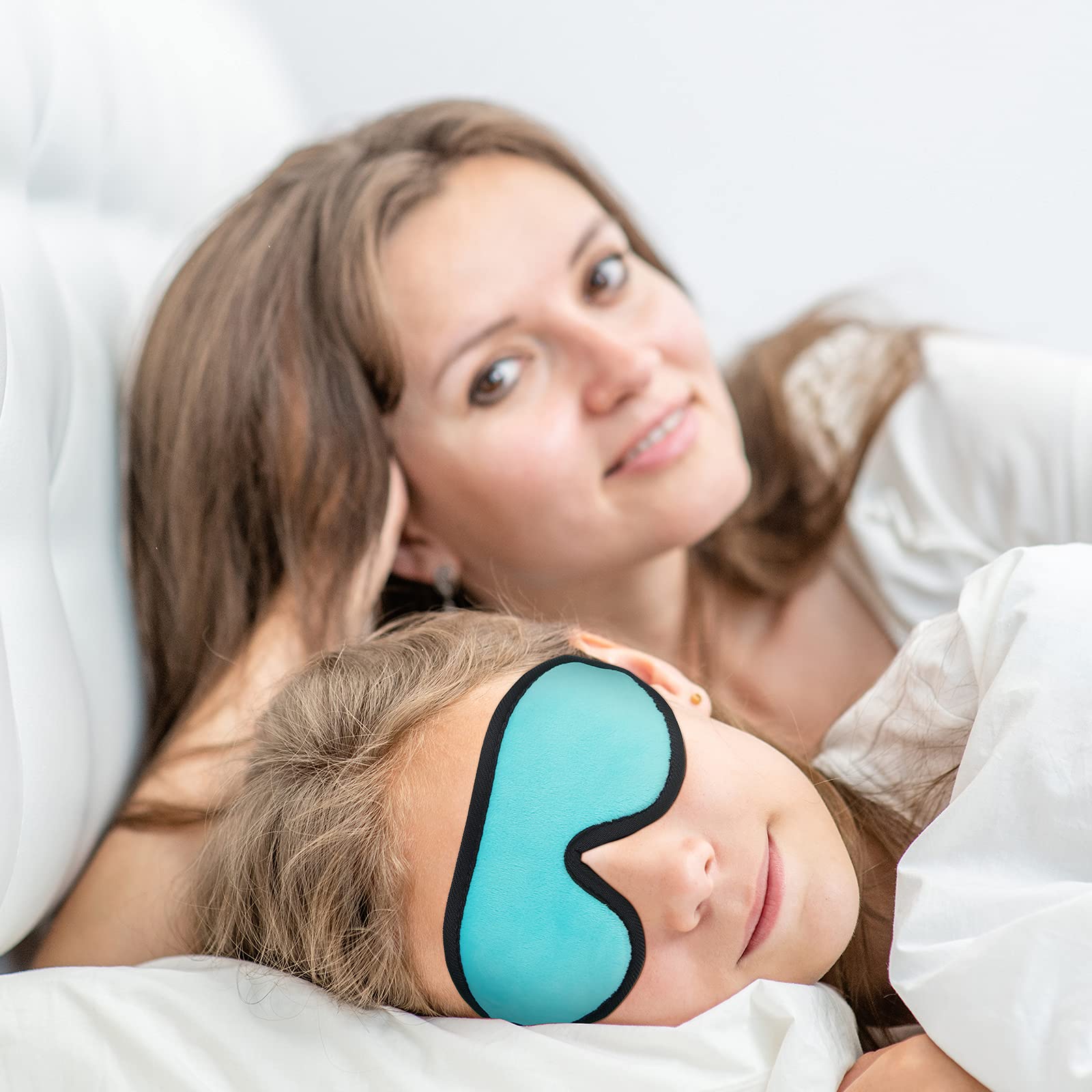 Geyoga green kids mask complements bedtime routines with cozy fit