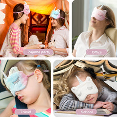 Geyoga mascarilla con elastico ajustable, se adapta a la mayoría de niños.