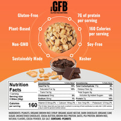 The GFB bocado vegano sin gluten para snack rápido y nutritivo