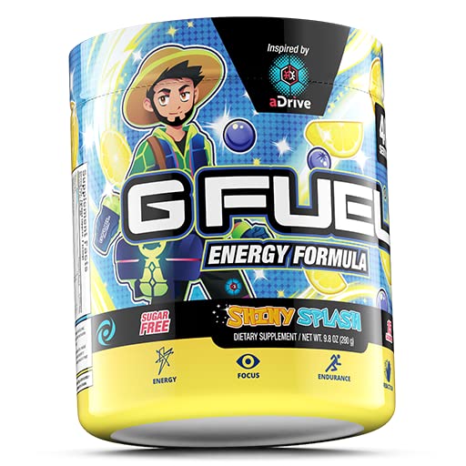 G Fuel aDrive pre-workout or post-workout boost.