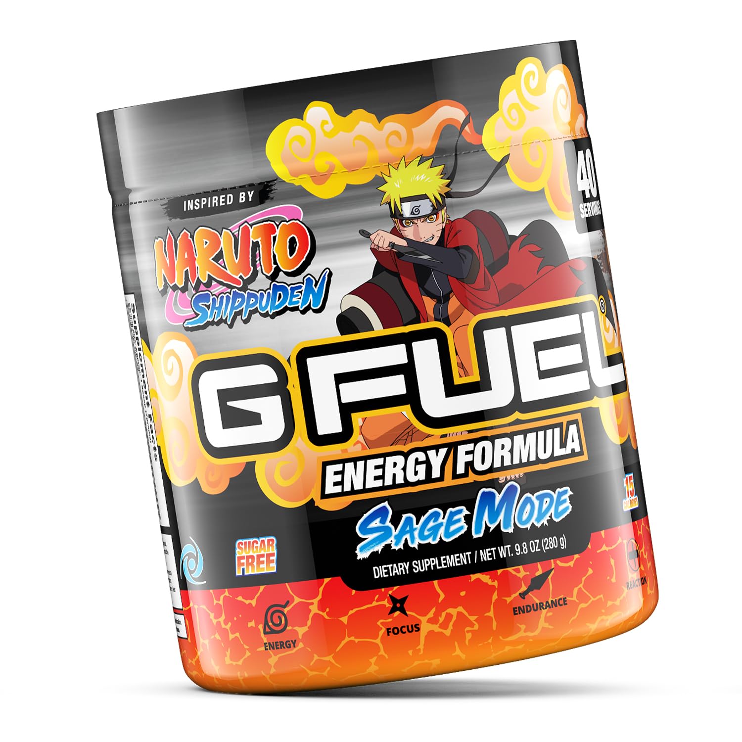 G Fuel Sage Mode powder scoop for quick pre-game energy boost