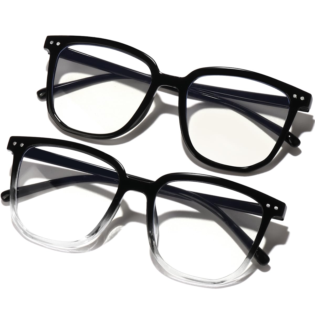 GFUIARA anteojos luz azul cuadrados protegen frente a pantallas durante el día