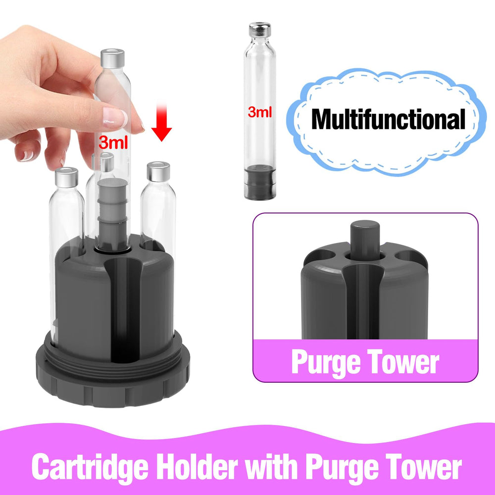 GFYYBKJ estuche compacto para cartuchos 3 mL, ahorro de espacio