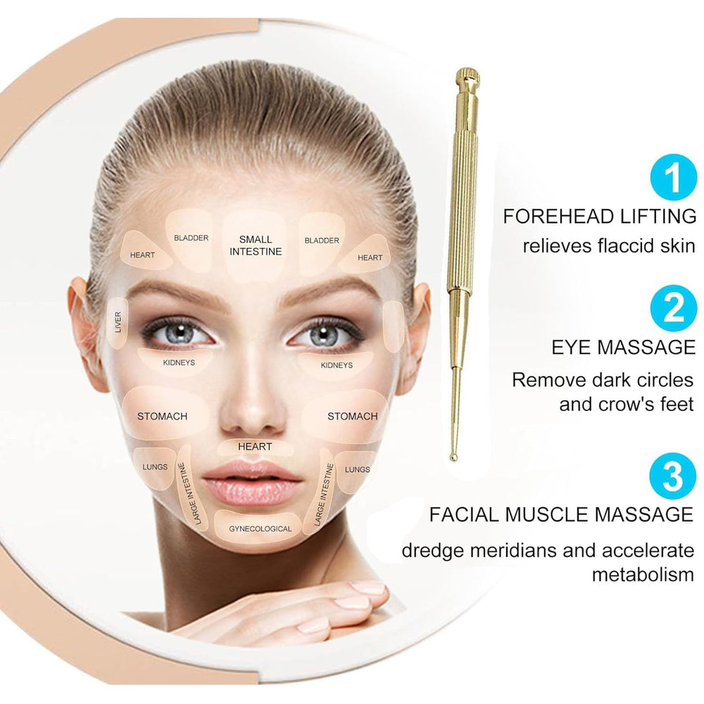 GGFSSQ bilingual ear chart with English and Chinese instructions
