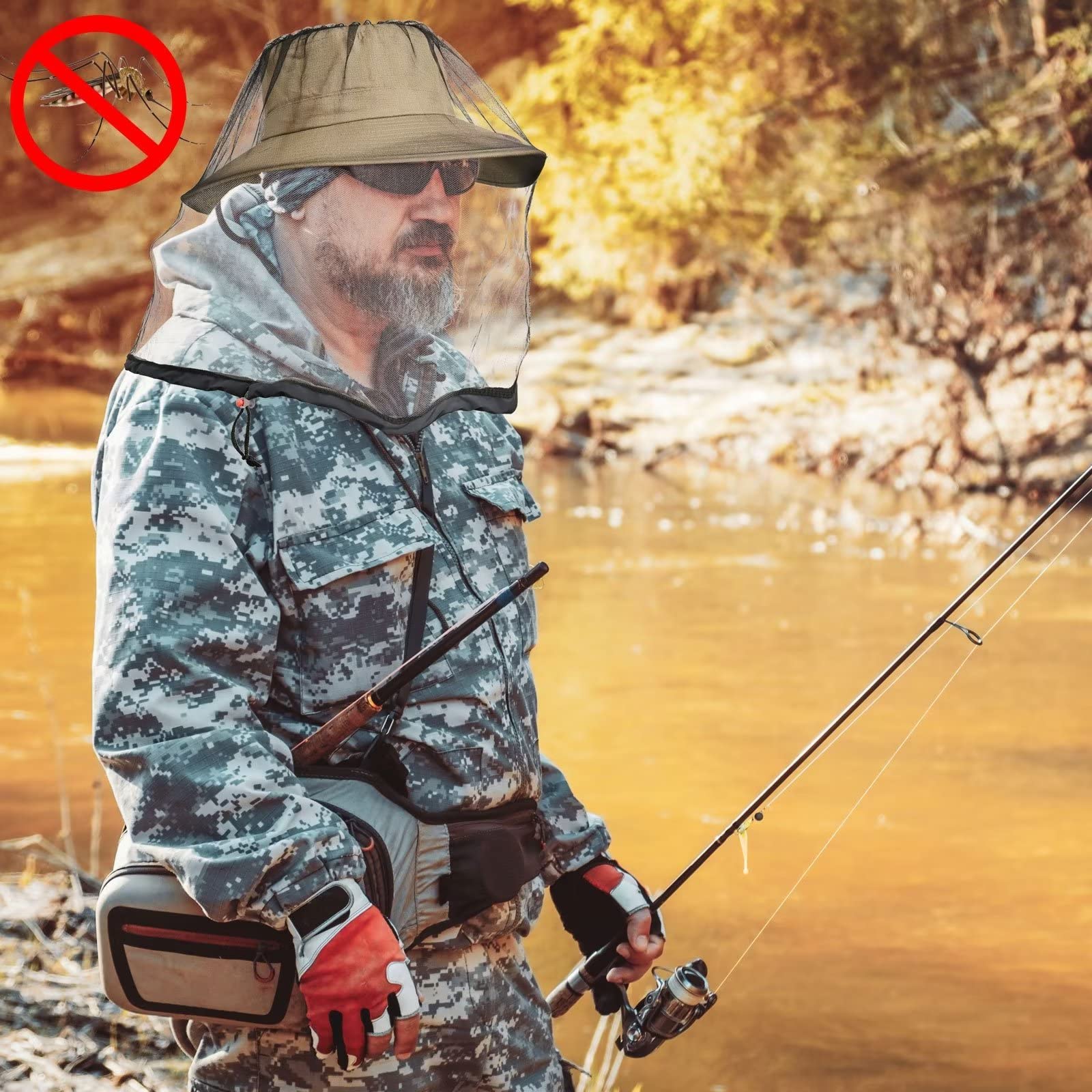 G GIEPHT packable drawstring pouch shows easy deployment and secure fit