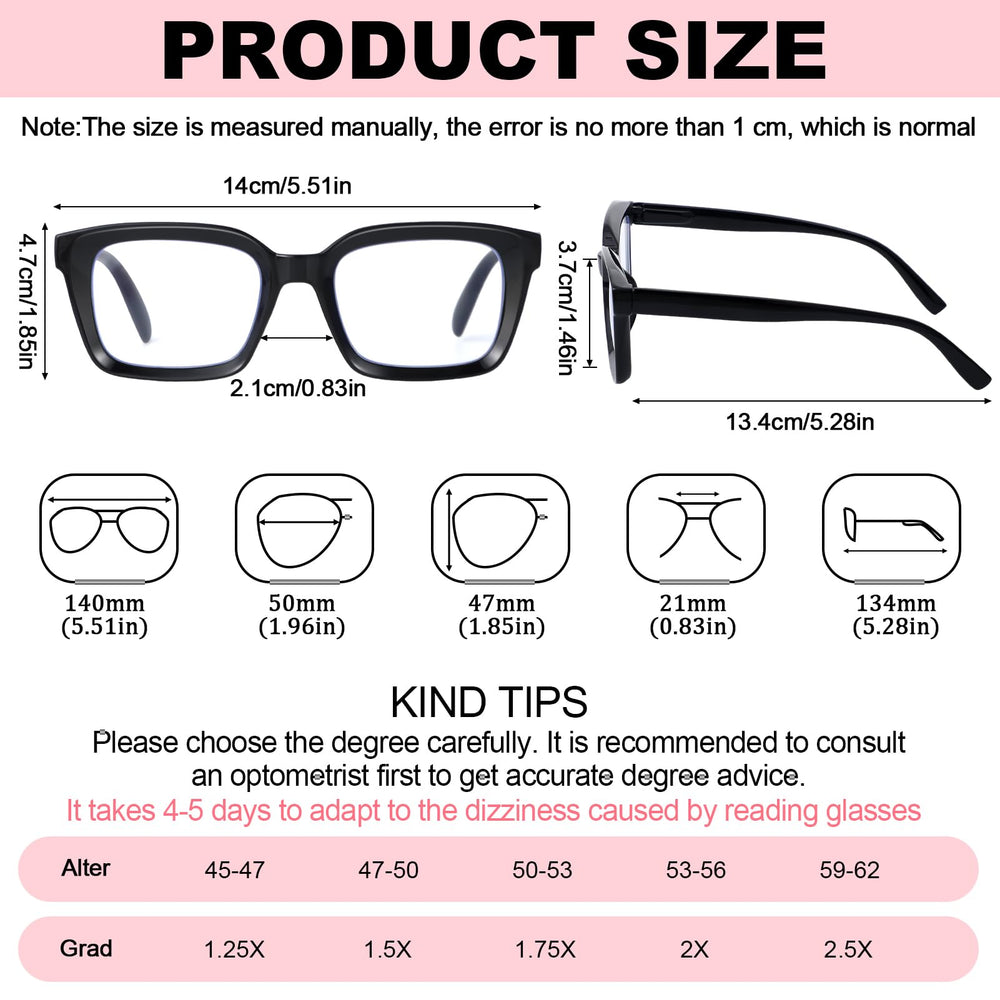 GGSTDDUP gafas para computadora con estilo actual, ideales para trabajo.